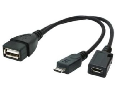 Kabel Gembird Kabel USB 2.0 - micro USB 15cm OTG